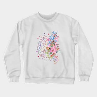 Brain anatomy Crewneck Sweatshirt